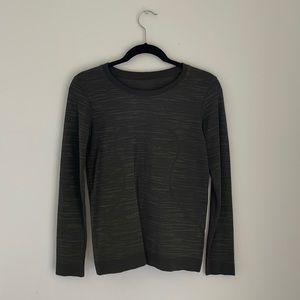 Dark green Lululemon airy sweater